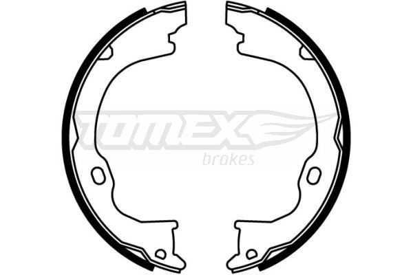 Obrázok Sada brzdových čeľustí TOMEX Brakes  TX2261